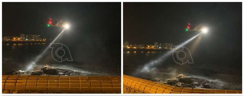 Labores de rastreo de un helicóptero de Salvamento/TA.